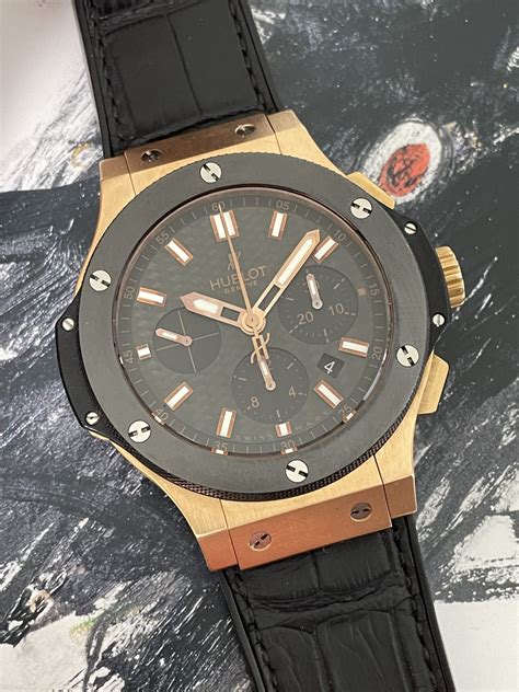 hublot big bang evolution rose gold 44mm|hublot big bang tourbillon.